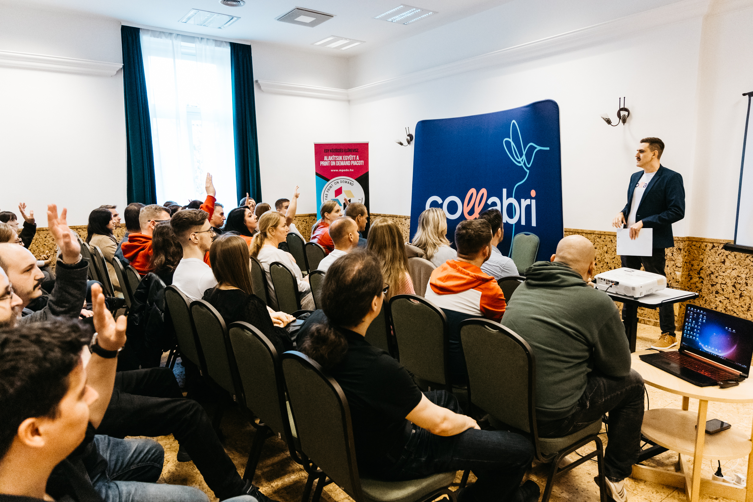POD meetup szakmai esemény résztvevőkkel